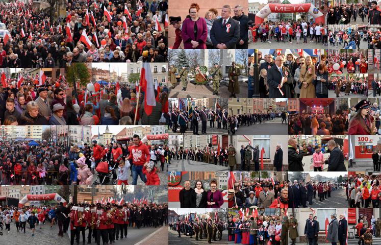 Uroczyście i oficjalnie, na sportowo, z występami artystycznymi, pokazem multimedialnym i biało-czerwonym pochodem uczciliśmy wspólnie obchody 100. lecia Odzyskania przez Polskę Niepodległości. Zapraszamy do obejrzenia galerii zdjęć i materiału wideo. 