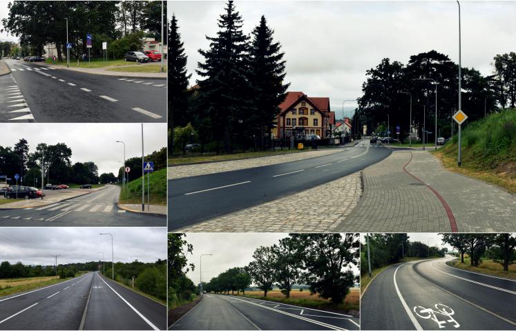 Od najbliższej środy będzie już można jeździć ul. Cichą. Ta inwestycja zmieniła m.in. wjazd do Dzierżoniowa od strony Dobrocina. Jest nowa droga, powstała też ścieżka rowerowa i mała architektura wzdłuż jezdni.  
