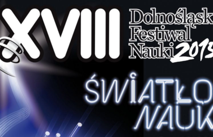 Plakat Dolnośląskiego Festiwalu Nauki w Dzierżoniowie