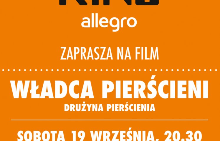 Plakat Plenerowe Kino Allegro w Dzierżoniowie