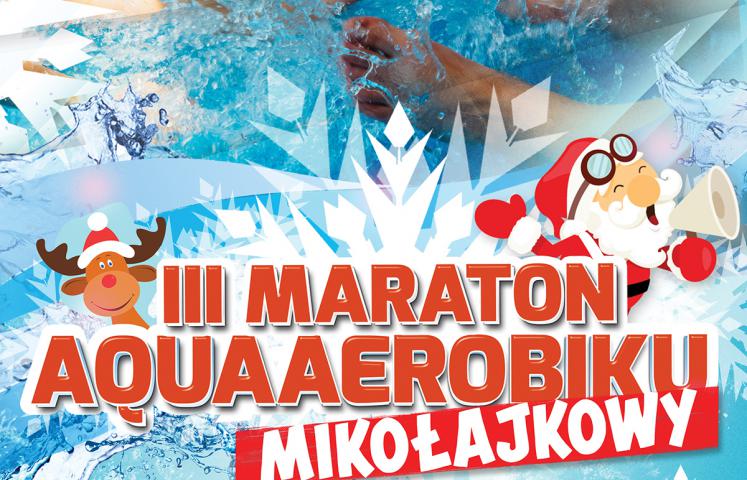 Dla wszystkich, którzy chcą zrobić sobie prezent w postaci dobrej formy fizycznej, ale nie tylko. 6 grudnia Ośrodek Sportu i Rekreacji zaprasza na III Maraton Aquaaerobiku w mikołajkowej odsłonie.