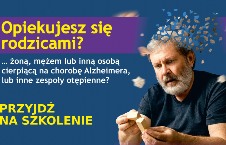 Opiekujesz się kimś cierpiącym na chorobę Alzheimera lub inne zespoły otępienne? Weź udział w szkoleniu Środowiskowego Domu Samopomocy w Dzierżoniowie. Wykład 16 lipca wygłosi psychiatra dr Kinga Kowalewska. Część warsztatową poprowadzi psychoterapeuta Joanna Nikiel.