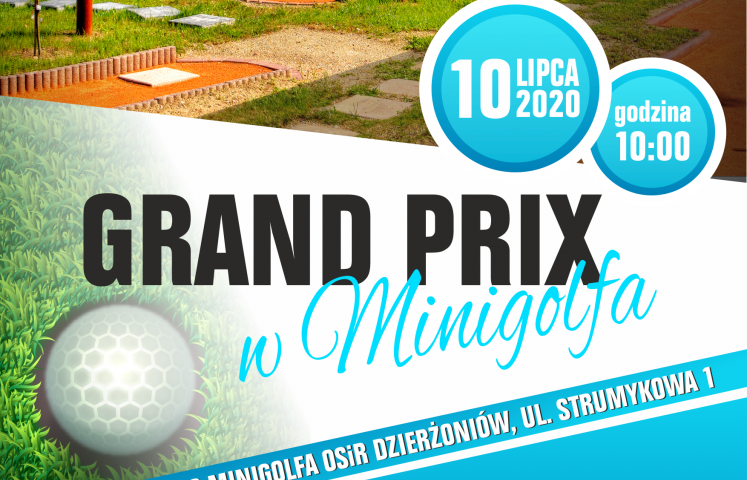 Ośrodek Sportu i Rekreacji w Dzierżoniowie zaprasza do udziału w cyklu Grand Prix w Minigolfa, składającego się z trzech turniejów. Rywalizacja toczyć się będzie w dwóch kategoriach wiekowych: szkoły podstawowe i szkoły średnie. 