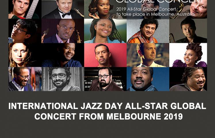 Australijskie Melbourne było gospodarzem tegorocznych obchodów Międzynarodowego Dnia Jazzu. Globalny Koncert Samych Gwiazd Jazzu! Koncert odbył się 30 kwietna, a w transmitowanym na cały świat wydarzeniu wystąpili najwięksi. Dyrektorami artystycznymi tego wielkiego przedsięwzięcia byli Ambasador Dobrej Woli UNESCO Herbie Hancocki John Beasly.