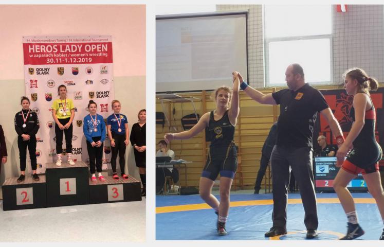 Wiktoria Szeliga zdobyła złoty medal w Międzynarodowym Turnieju Lady OPEN w Boguszowie. Największy turniej kobiet w zapasach po Mistrzostwach Europy odbył się w dniach 29 listopada - 1 grudnia w Boguszowie.