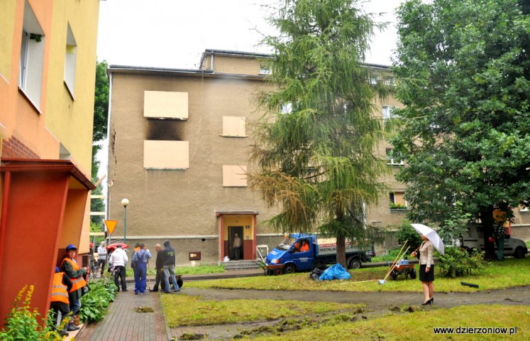 Wybuch gazu w Dzierżoniowie na ul.Słowiańskiej