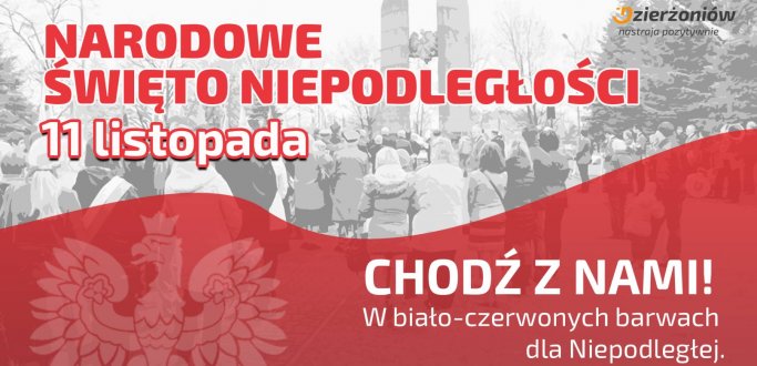 Tegoroczne obchody jednego z najpiękniejszych polskich świąt to tradycyjny hołd oddany wszystkim, którzy walczyli i budowali niepodległą Polskę, ale też wiele innych wydarzeń, do udziału w których serdecznie zapraszamy.    Program obchodów Narodowego Święta Niepodległości.