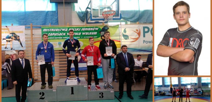 Zwyciężył w 5 pojedynkach i uplasował się III miejscu – zapaśnik MULKS Junior Dzierżoniów wywalczył brązowy medal na zawodach w Staszowie w dniach 7-9 kwietnia. Były to Puchar Polski Kadetów oraz Mistrzostwa Polski Juniorów w zapasach w stylu wolnym.