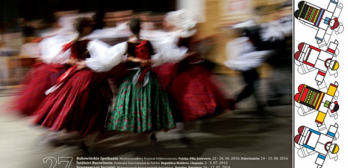 19 zespołów reprezentujących bukowińskie nacje, a także różne nurty folkloru z Mołdawii, Rumunii, Słowacji, Węgier, Ukrainy i Polski weźmie udział w jednej z odsłon 27. Międzynarodowego Festiwalu Folklorystycznego Bukowińskie Spotkania w Dzierżoniowie. W niedzielę 14 sierpnia będziemy mogli je oglądać w centrum miasta.