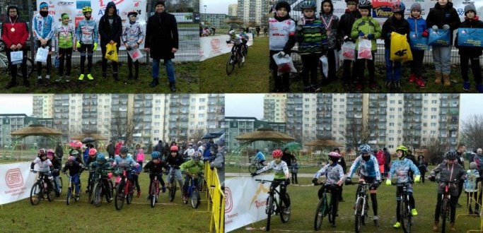 Było zimno, ale ponad 40 uczestników dzielnie walczyło w Gwiazdkowym Wyścigu Dzierżoniowskiej Ligi BMX-MTB. Odbył się on 18 grudnia na placu zabaw przy Alei Bajkowych Gwiazd w Dzierżoniowie.