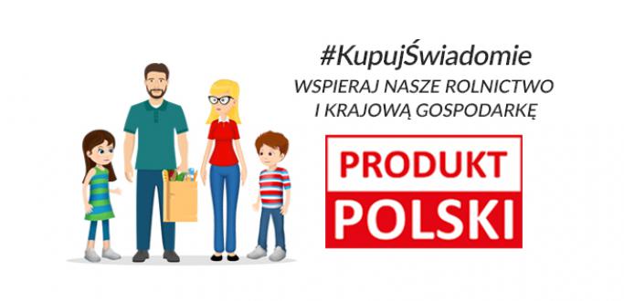 Czy wiecie, że dla siedmiu na dziesięciu Polaków wystarczającą zachętę do zakupu danego produktu stanowi to, że pochodzi on z Polski, a połowa konsumentów swój patriotyzm manifestuje podczas zakupów w sklepach z artykułami rolno-spożywczymi? Znak „PRODUKT POLSKI” umożliwia konsumentom łatwiejsze wyszukiwanie produktów wytworzonych w Polsce z użyciem polskich surowców. 