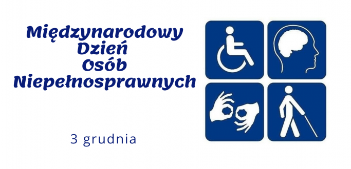 3 grudnia to Międzynarodowy Dzień Osób Niepełnosprawnych. W Dzierżoniowie obchodzić go będziemy w jednostkach podległych przez cały tydzień. Po to, by przybliżyć problemy osób z niepełnosprawnościami i uświadamiać korzyści, jakie płyną z integracji w każdym aspekcie życia politycznego, społecznego, gospodarczego i kulturalnego.