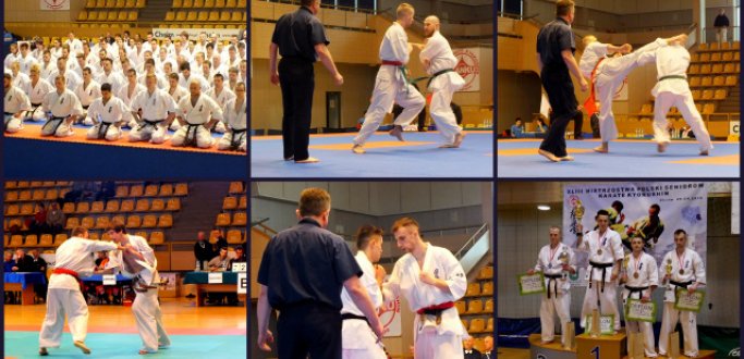Zawodnicy Dzierżoniowskiego Klubu Sportowego Karate Kyokushis - Tomasz Staściuk (-70kg), Marcin Krupa, Wiktor Osial (-75 kg) oraz Piotr Krupa (-80kg) wzięli udział w 43 Mistrzostwach Polski Seniorów. Odbyły się one 9 kwietnia w Chełmie.