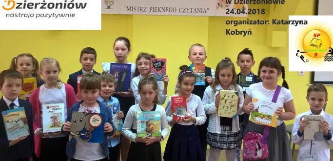 Uczniowie ze wszystkich dzierżoniowskich szkół podstawowych rywalizowali w Międzyszkolnym Konkursie Czytelniczym „Mistrz Pięknego Czytania" dla klas I-III. Konkurs zorganizowała Szkoła Podstawowa nr 9 im. M. Kopernika w Dzierżoniowie. 