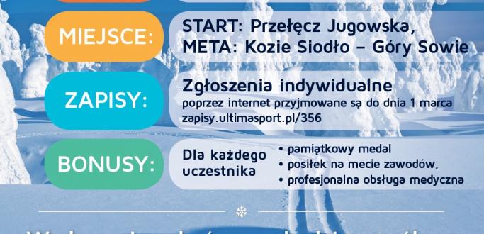 Inauguracyjny, pierwszy wyścig odbędzie się 3 marca. Ma się on wpisać w tradycje ścigania w Górach Sowich. Pasjonaci biegówek  będą mieli do pokonania dystans z Przełęczy Jugowskiej do Koziego Siodła. 