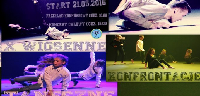 Zatańczą w kategoriach freestyle formacje, show dance solo i show dance duety. Na scenie Kinoteatru "Zbyszek" o laury powalczą 21 maja w rytm muzyki uczestnicy X Wiosennych Konfrontacji Tanecznych.