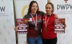 Srebrny Paulina i brązowy Marzena  - z takimi medalami wróciły z Pucharu polski seniorek w Raciborzu wróciły zapaśniczy klubu MULKS JUNIOR Dzierżoniów. 